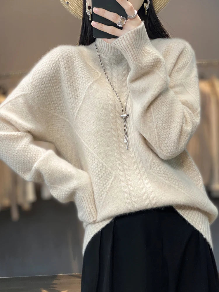 Heritage Knit Turtleneck Sweater