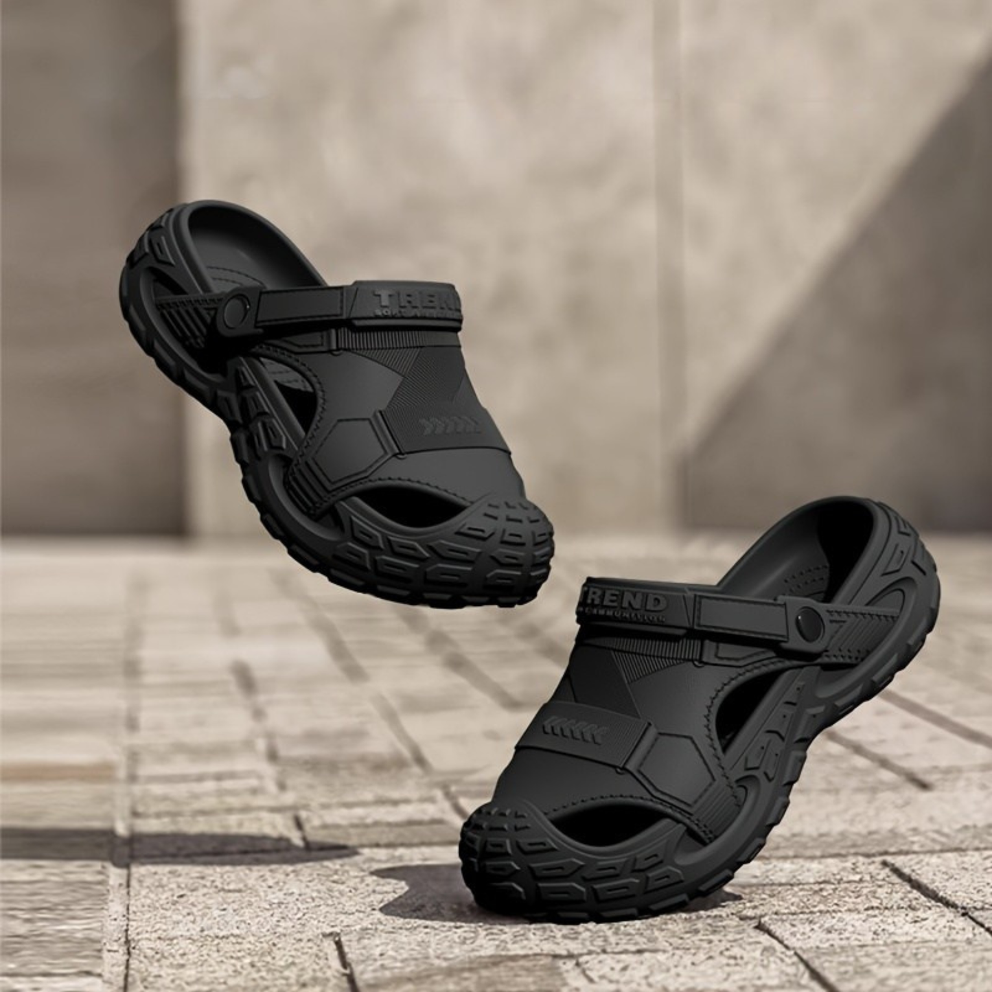 Obsidian Drift Sandal