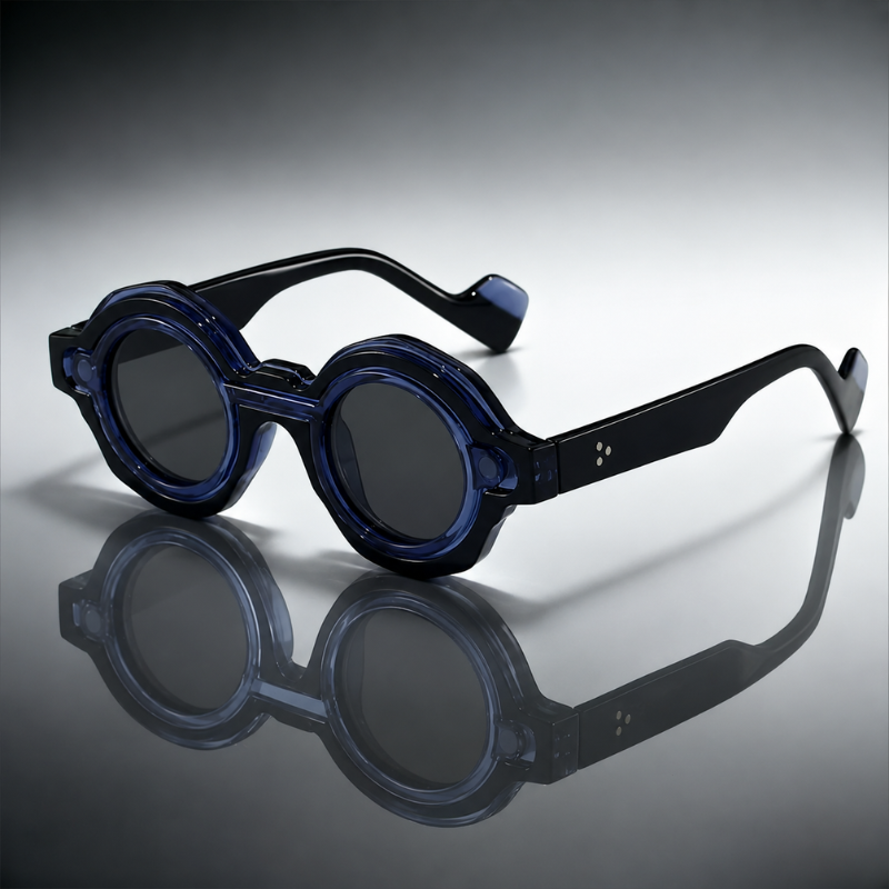 Double-Rim Acetate Sunglasses
