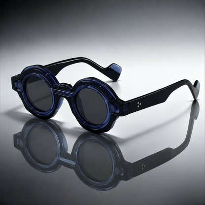 Double-Rim Acetate Sunglasses