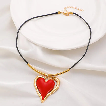 Bella Heart Core Pendant Necklace