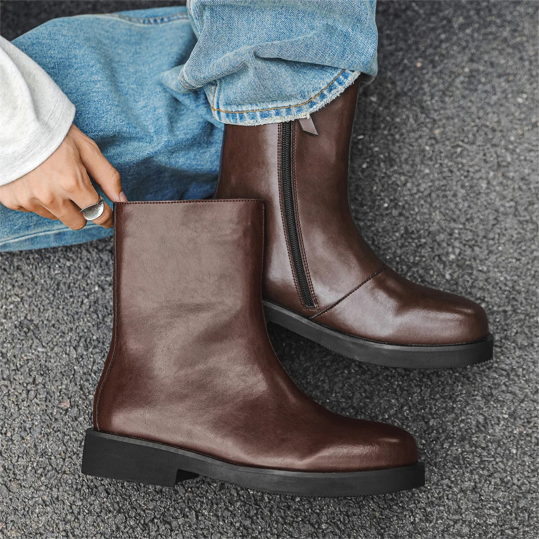 Ashbury Round-Toe Boot