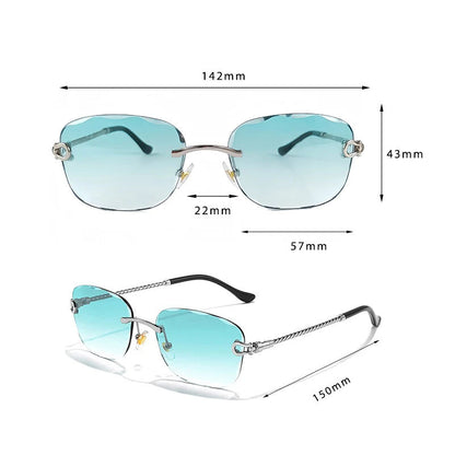 The Renova Gilt Rimless
