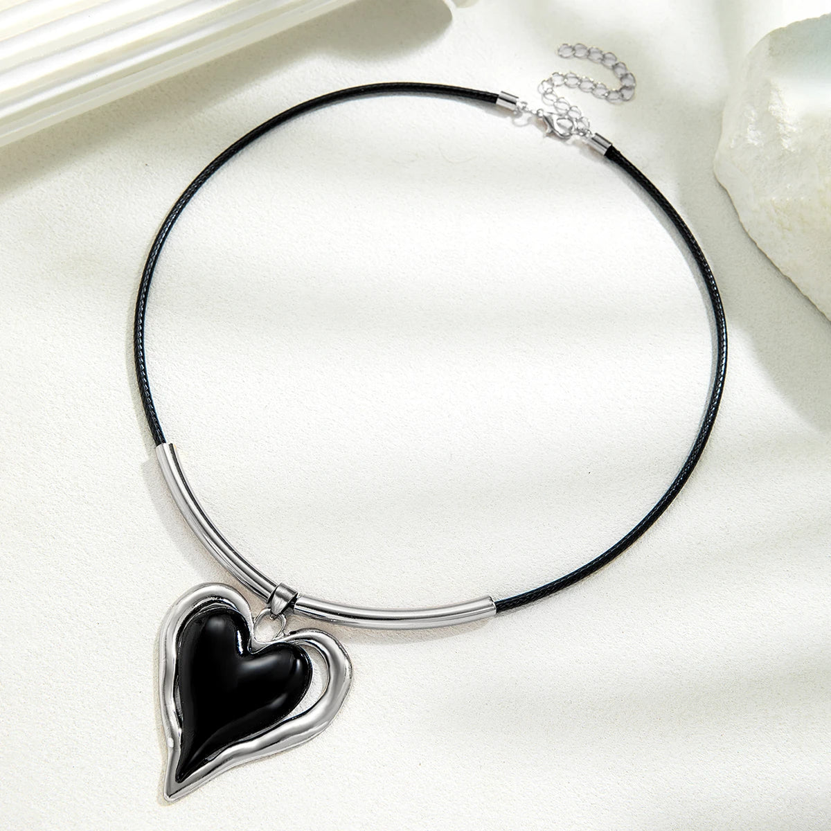 Bella Heart Core Pendant Necklace