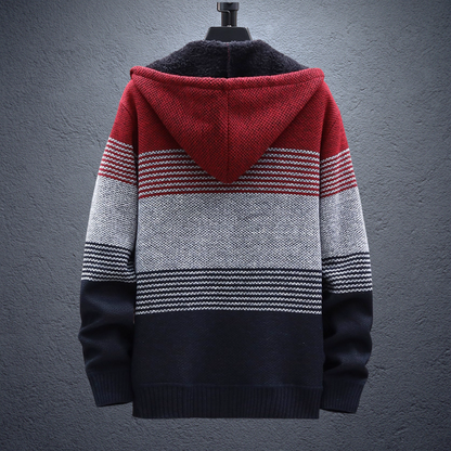 The Gradient Horizon Cashmere Zip Hoodie