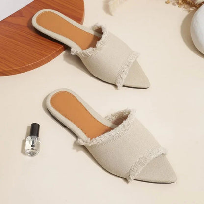 Atelier Denim Mule