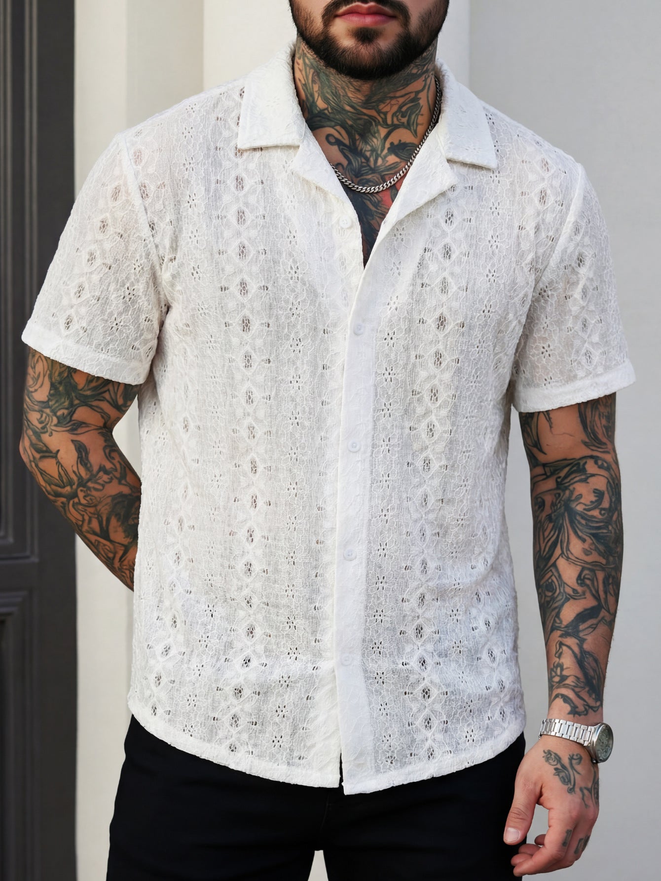 Blanc Ornement Resort Shirt