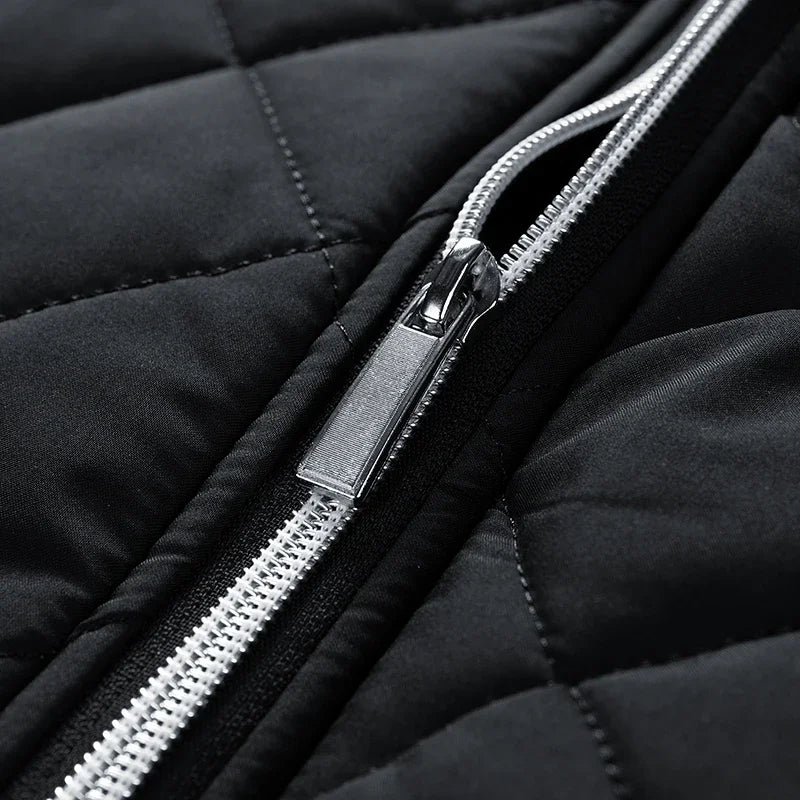 Titan Diamond-Quilted Bomber