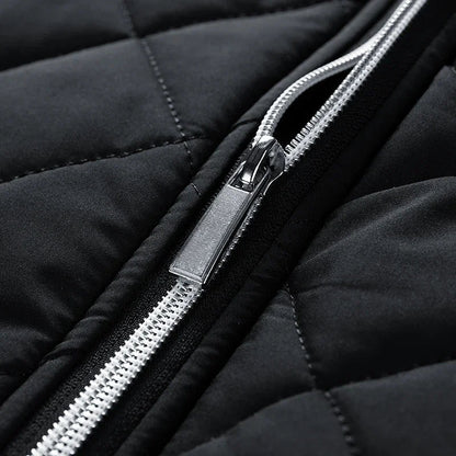 Titan Diamond-Quilted Bomber