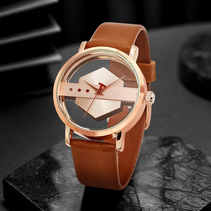 Obsidian Facet Timepiece