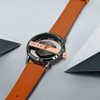 Obsidian Facet Timepiece