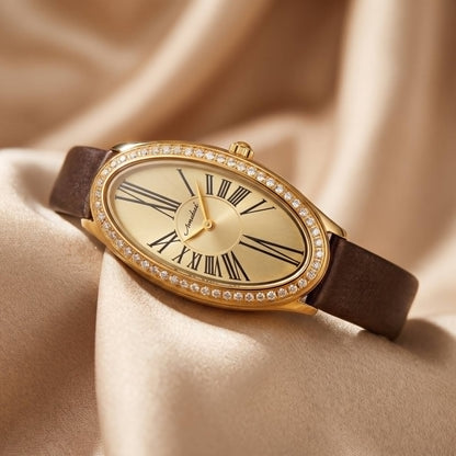 Marchesa Pavé Oval Watch