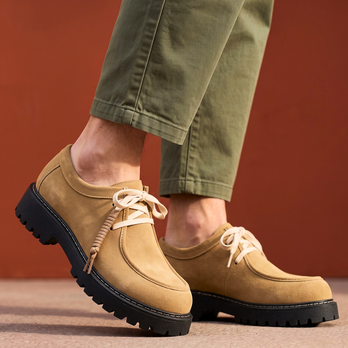 Kastellan Suede Moc-Toe