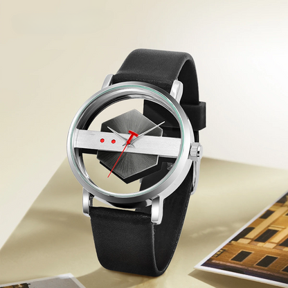 Obsidian Facet Timepiece