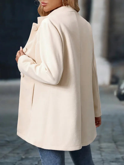Marchesa Stand-Collar Coat