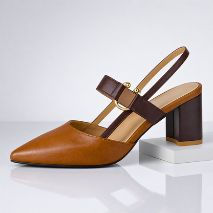 Rue Block Heel Mule