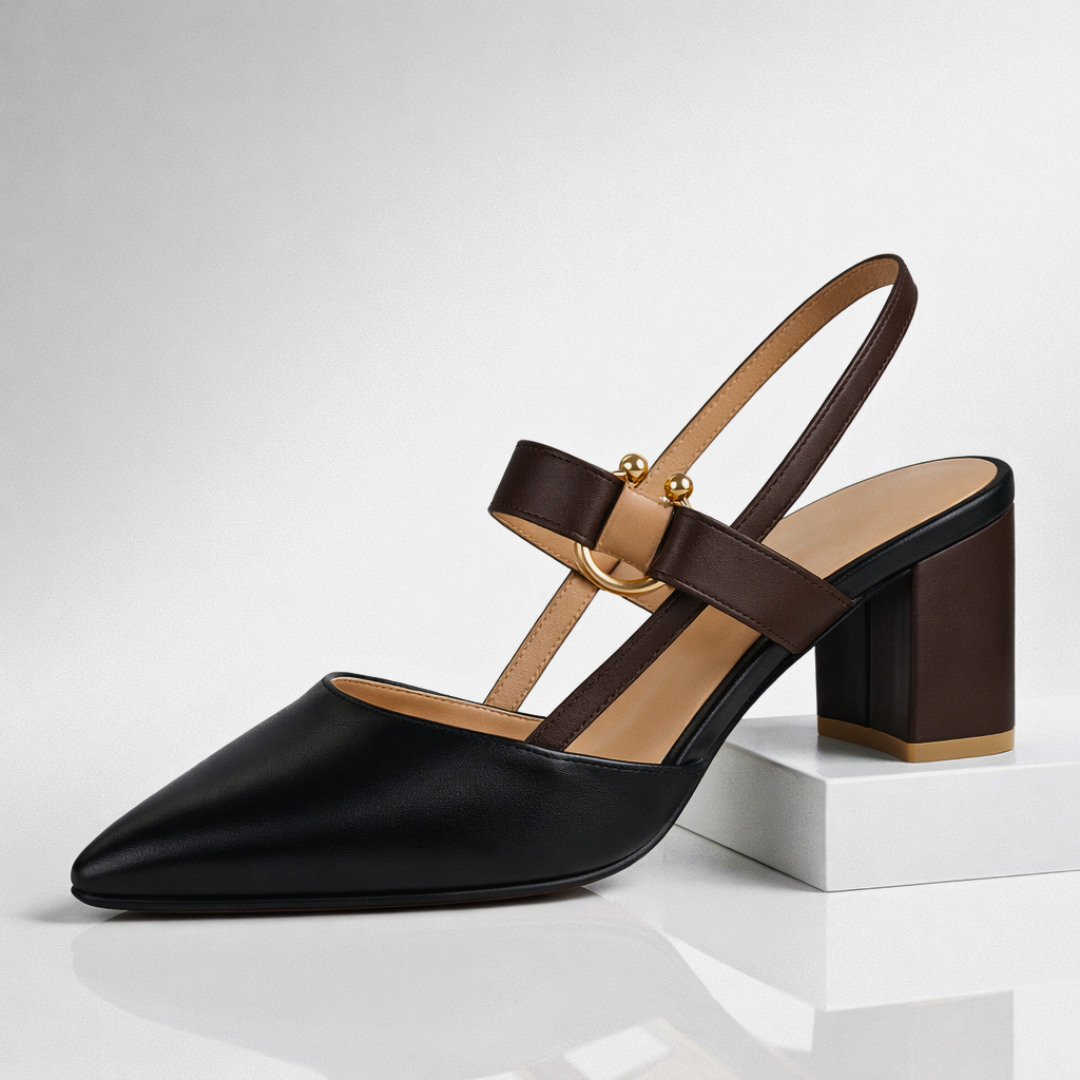 Rue Block Heel Mule