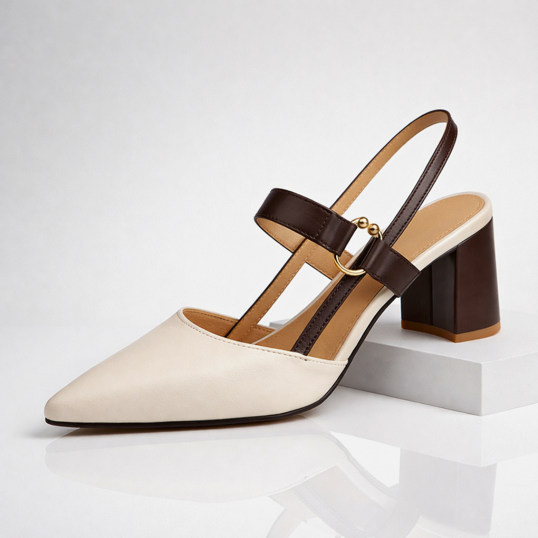 Rue Block Heel Mule
