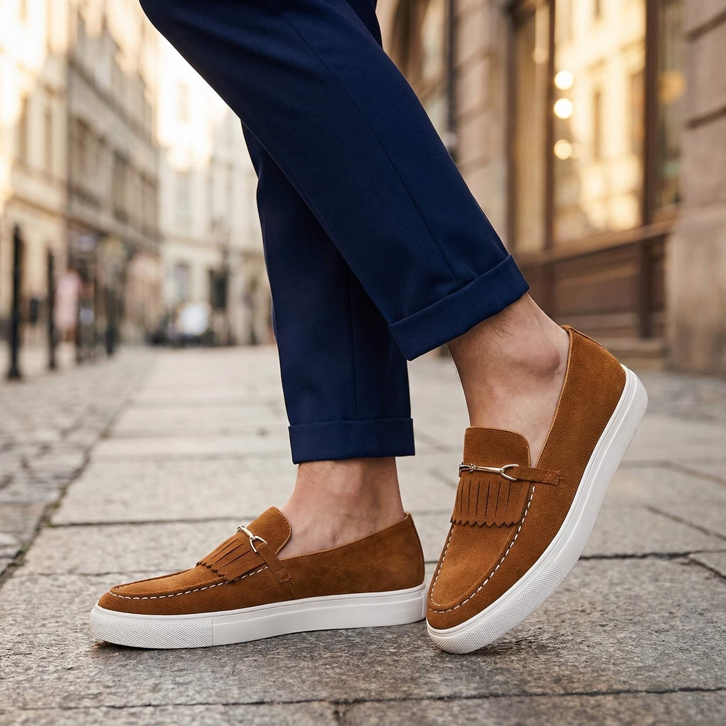 Amalfi Horsebit Platform Loafer