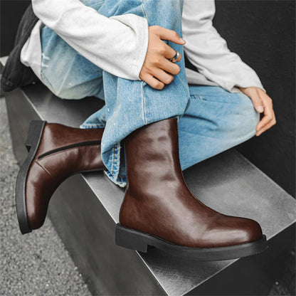 Ashbury Round-Toe Boot