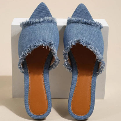 Atelier Denim Mule