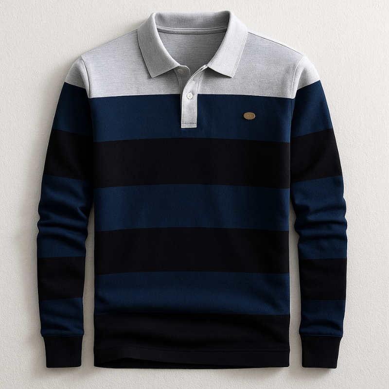 Refined Sporting Polo Sweater