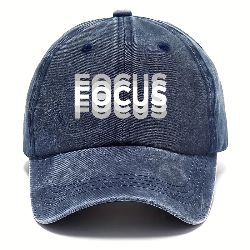 Vintage Wash "Focus" Dad Cap