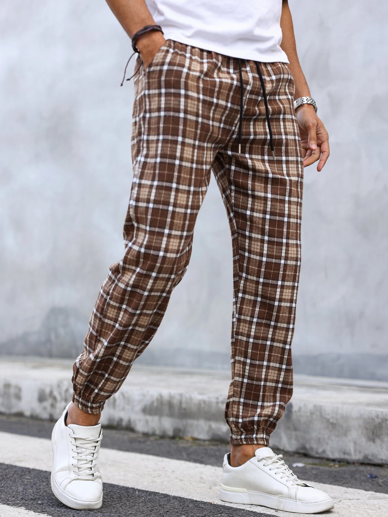 Heritage Plaid Jogger Pants