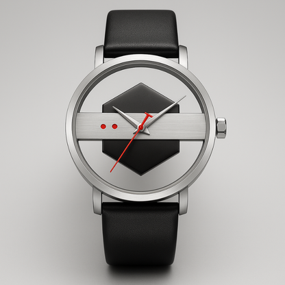 Obsidian Facet Timepiece