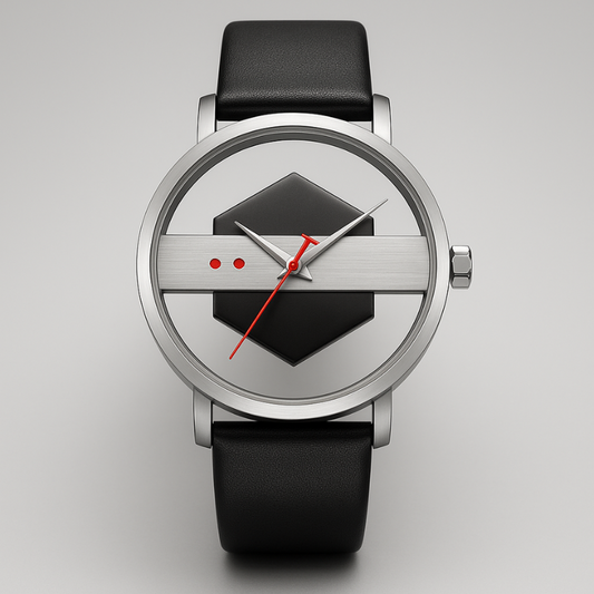Obsidian Facet Timepiece
