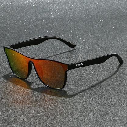 Soleil Crystal Fire-Mirror Sunglasses