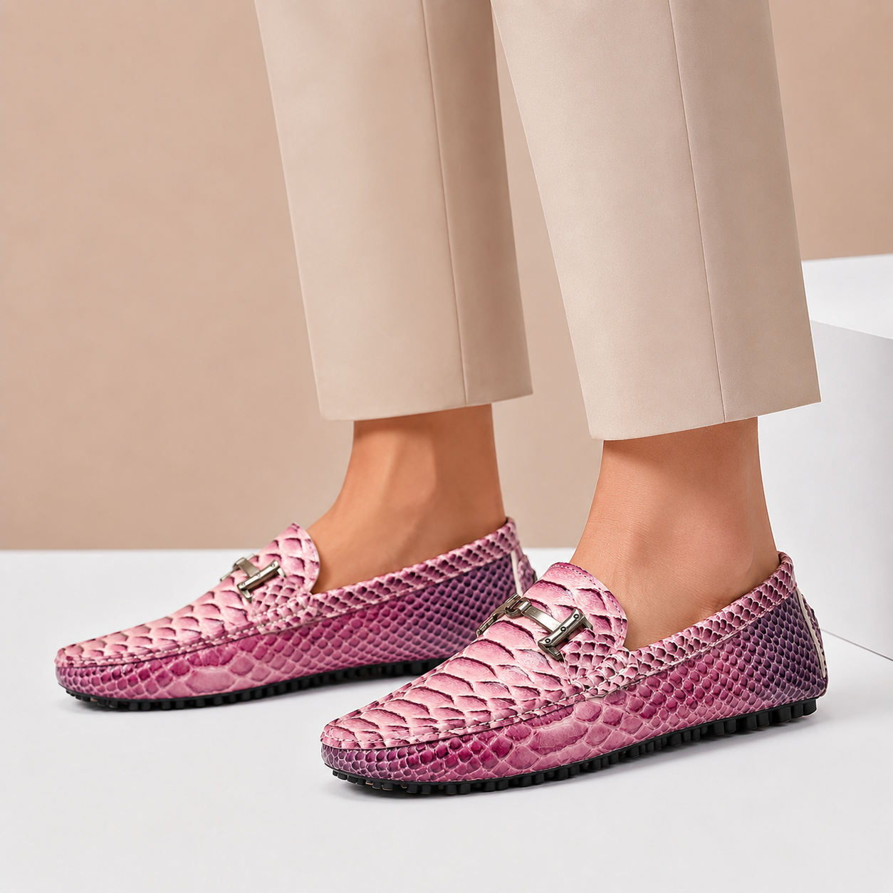 Dorian Leather Bit Loafers