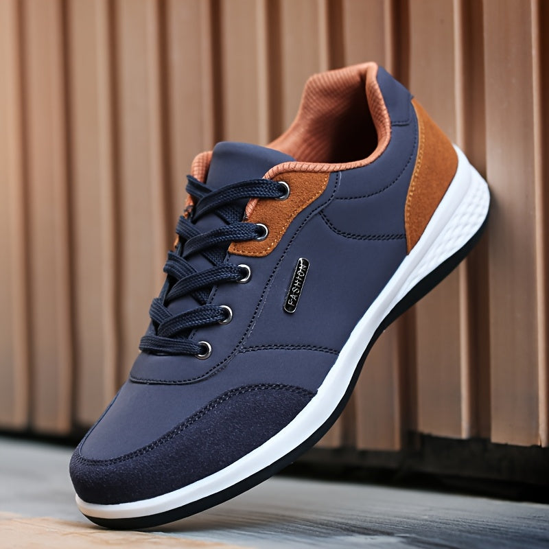 Contrast Panel Athletic Sneaker