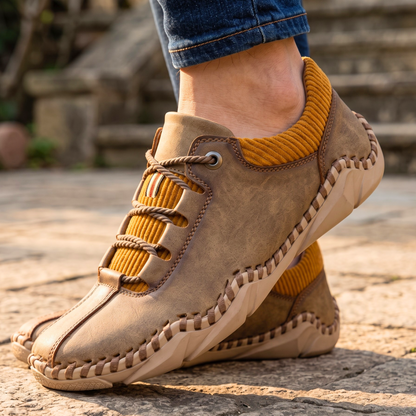 Bramwell Corduroy-Trim Sneakers
