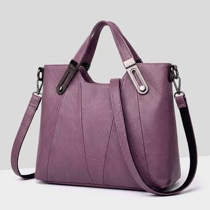 Iris & Iron - Panelled Leather Day Bag