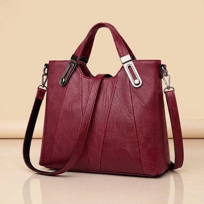 Iris & Iron - Panelled Leather Day Bag