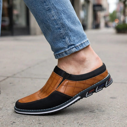Cassio Croc-Embossed Mules