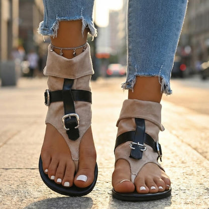Nomad Soul Ankle-Wrap Flat Sandals