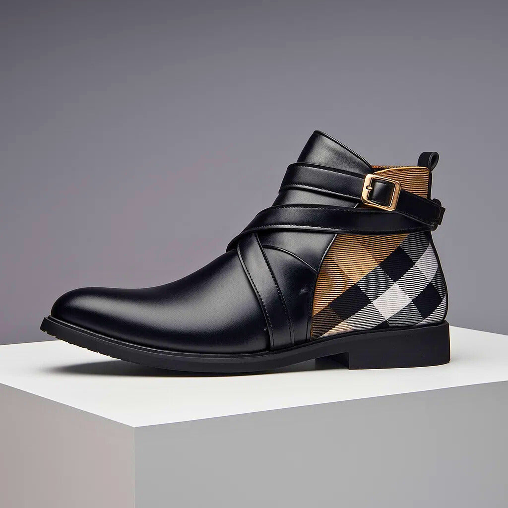 Mayfair Monogram Crossover Boot