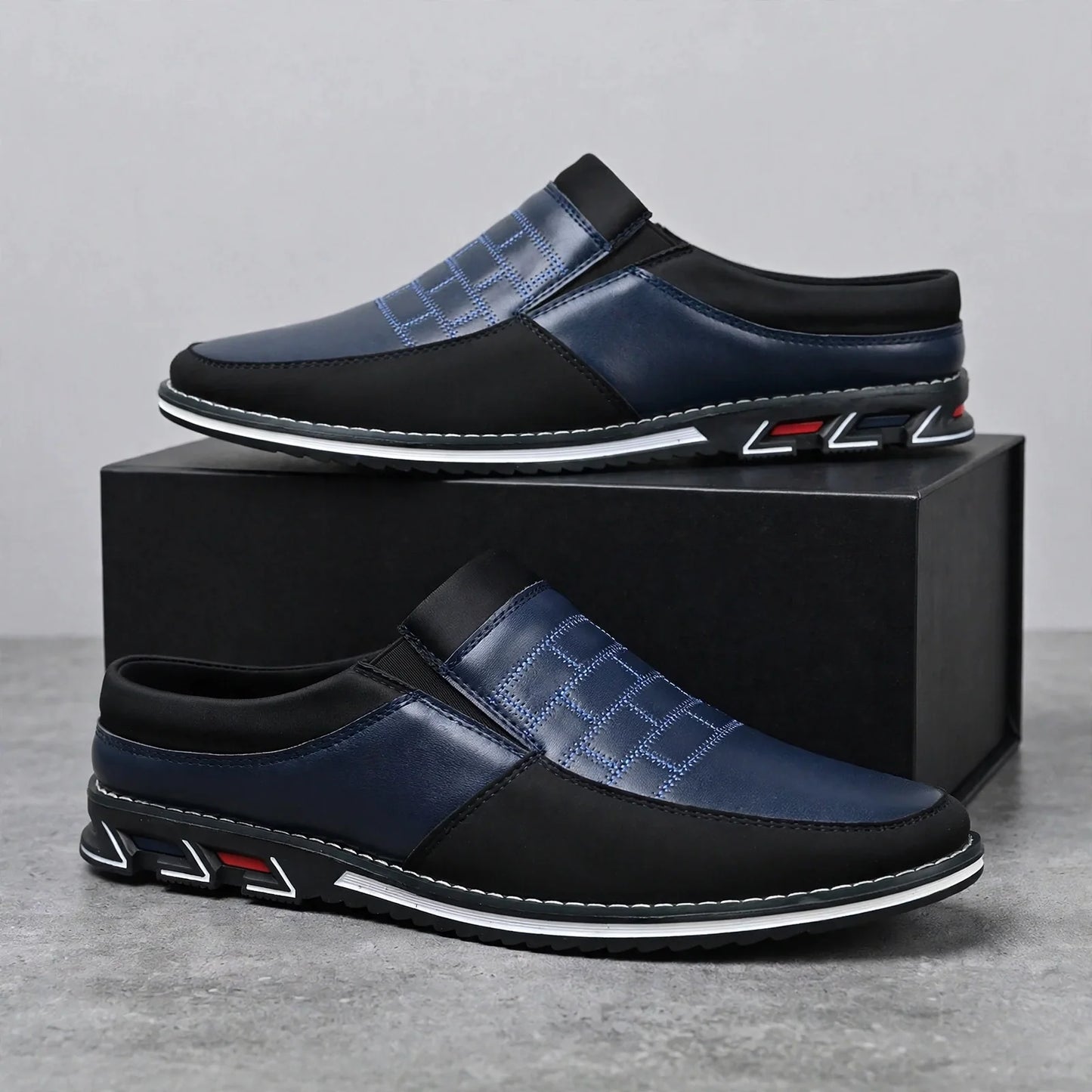 Cassio Croc-Embossed Mules