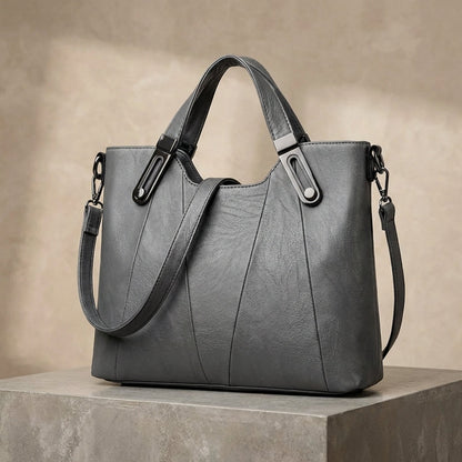 Iris & Iron - Panelled Leather Day Bag