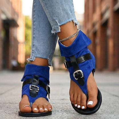 Nomad Soul Ankle-Wrap Flat Sandals