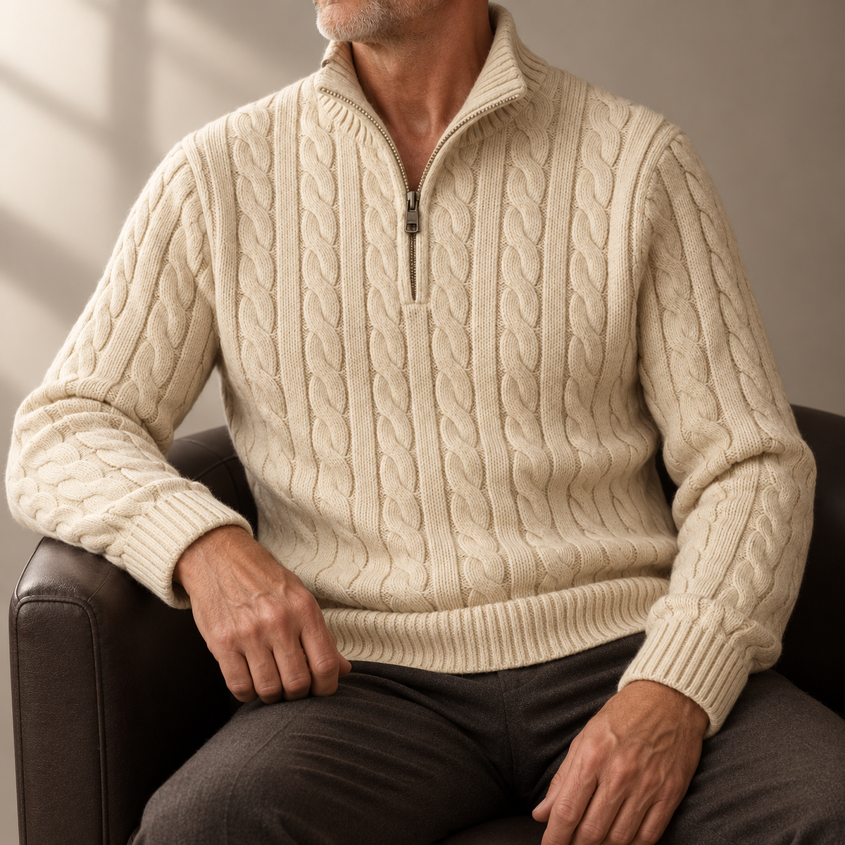 Camden Cable Quarter-Zip