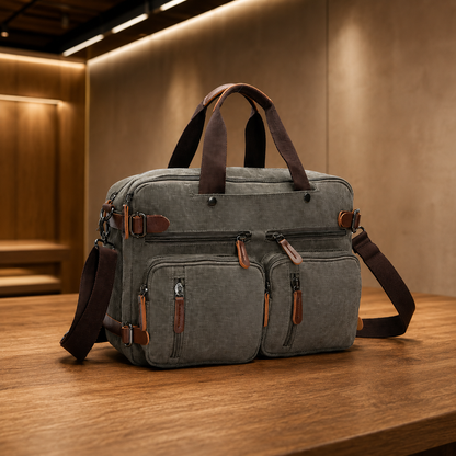 Rourke Canvas Briefcase