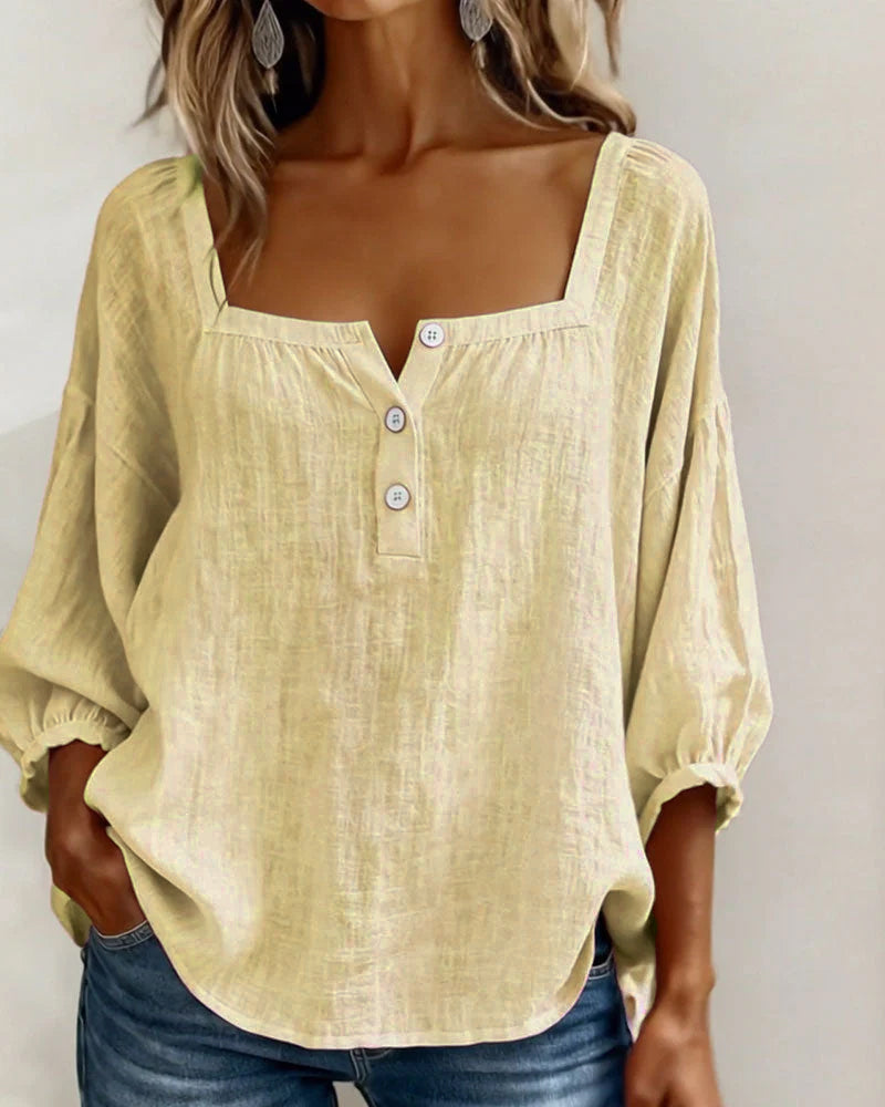 Amalfi Pullover Blouse