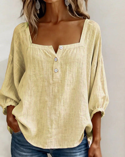 Amalfi Pullover Blouse