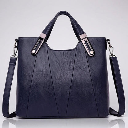 Iris & Iron - Panelled Leather Day Bag