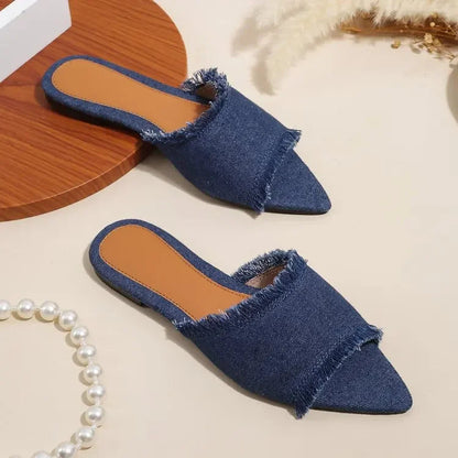 Atelier Denim Mule