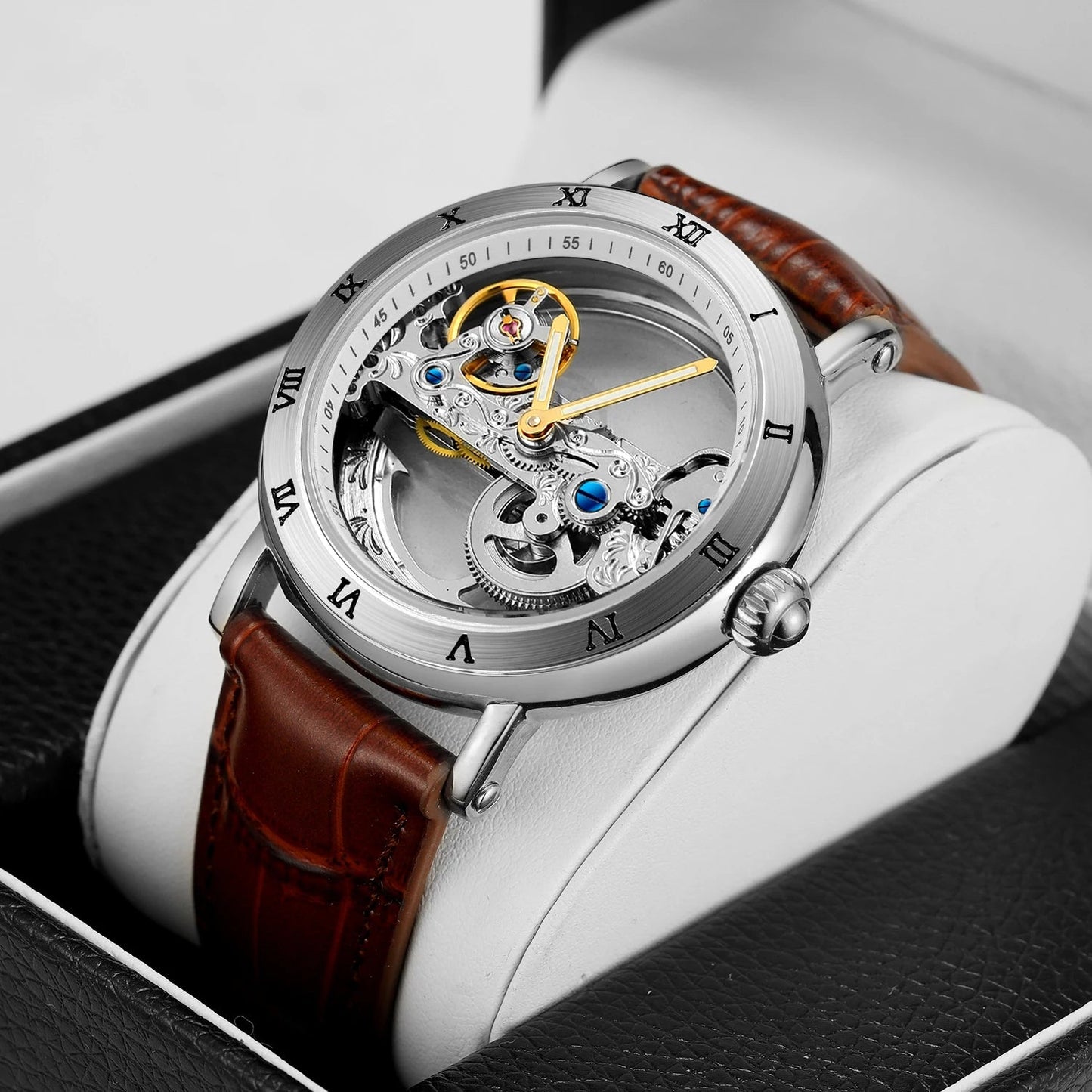 Artemis Skeleton-Dial Automatic Watch