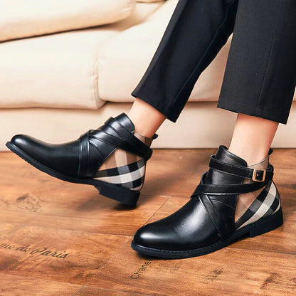 Mayfair Monogram Crossover Boot